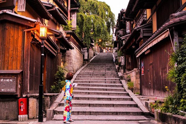 Góc phố đẹp như thơ ở Kyoto