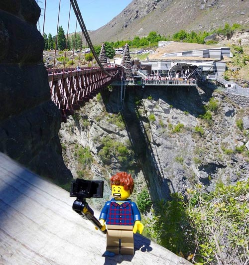 Vẻ đẹp của New Zealand trên hành trình của 'phượt thủ Lego'