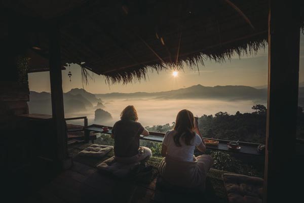 Quán cà phê cao hơn mây ở Thái Lan