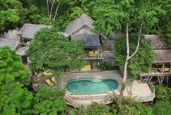 Resort Thái Lan nơi bạn được phục vụ bữa ăn lơ lửng giữa rừng