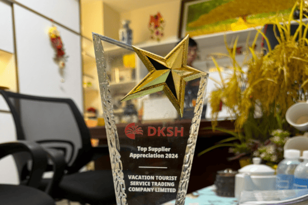 VACATION TRAVEL được DKSH vinh danh Top Supplier 2024