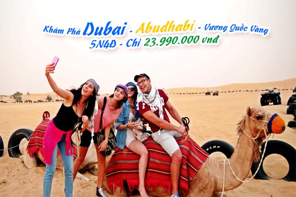 Choáng ngợp trước vẻ nguy nga xa hoa của Vương Quốc Vàng Dubai (Abudhabi)