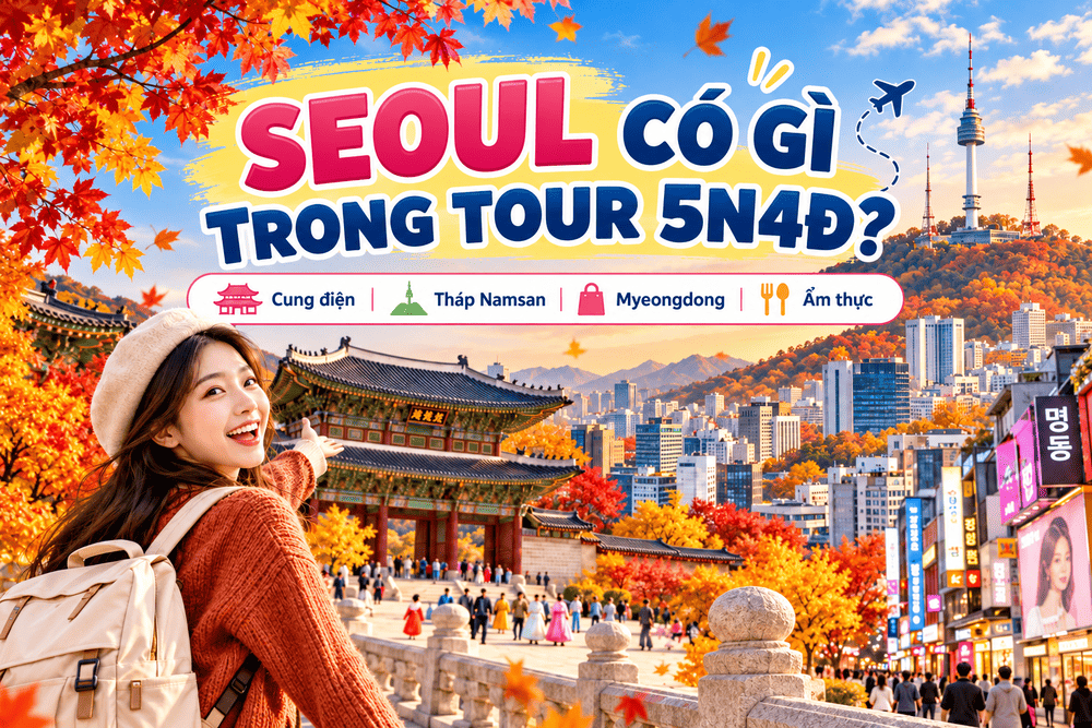 SEOUL CÓ GÌ TRONG TOUR 5N4Đ?