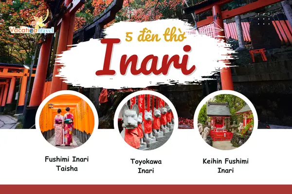 Du lịch Nhật Bản nhất định phải ghé 5 đền thờ Inari này