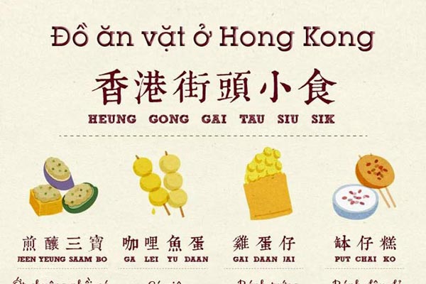 Cẩm nang ẩm thực 'ăn hết cả Hong Kong'
