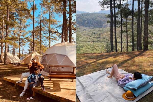 Glamping - trào lưu cắm trại sang chảnh được sao Việt ưa chuộng