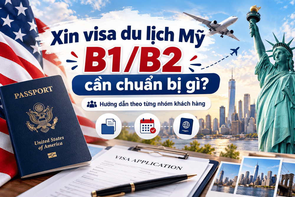 Hồ sơ xin visa du lịch Mỹ B1/B2: Chuẩn bị gì theo từng công việc?