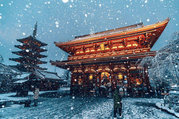 Tour Nhật Bản Mùa Đông 6N5Đ: TOKYO – YAMANASHI – AICHI – KYOTO – OSAKA | Bay Vietnam Airlines