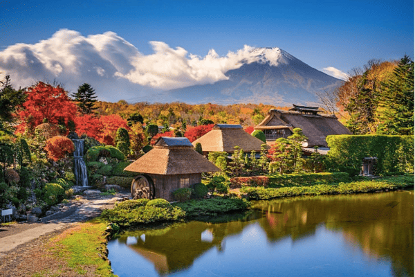 Tour Nhật Bản Mùa Thu Lá Đỏ 5N5Đ: Nagoya – Shirakawago – Takayama – Núi Phú Sĩ – Tokyo