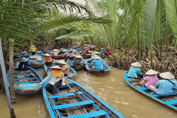 Tour Sài Gòn – Mỹ Tho – Bến Tre – Châu Đốc – Cần Thơ – Chợ Nổi 3N2Đ